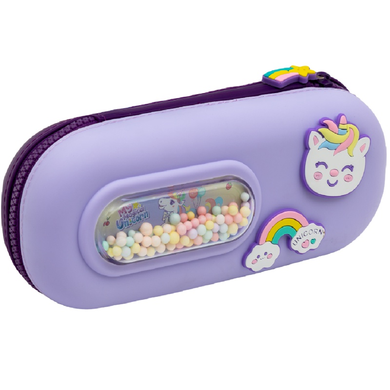 Penál z EVA pěny 3D AstraBAG KITTY, fialový, 503025066