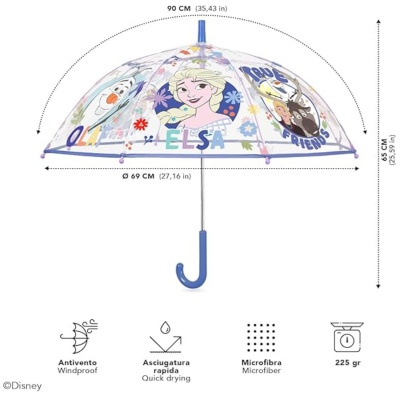 detsky-destnik-perletti-kids-quotdisney-frozenquot-transparent-50259