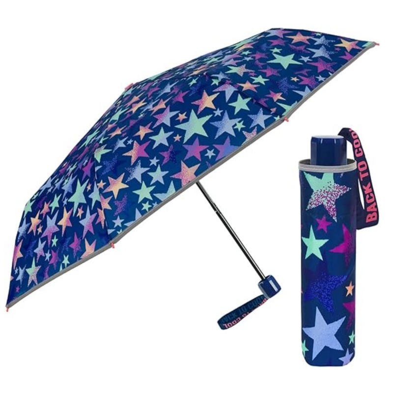 Dětský reflexní deštník Perletti Cool Kids "Stars", 15660
