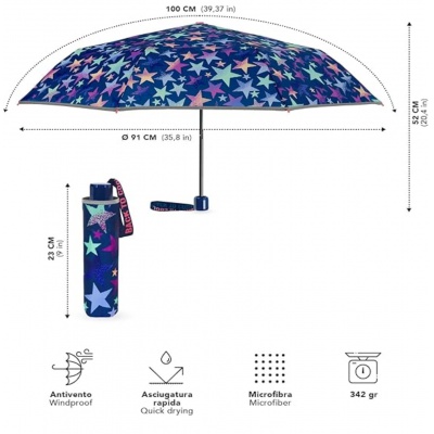 detsky-reflexni-destnik-perletti-cool-kids-quotstarsquot-15660