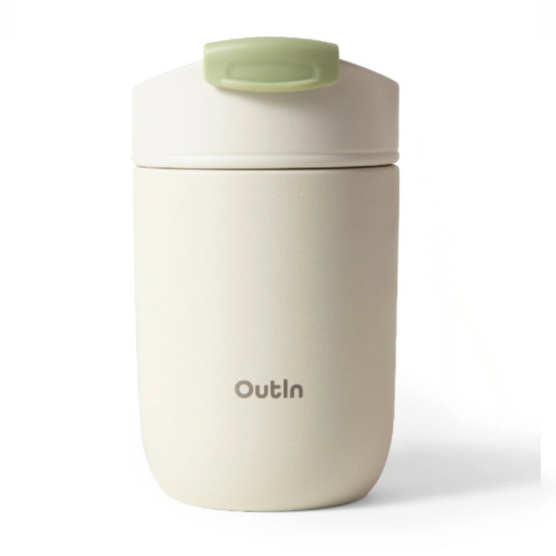OutIn Travel Tumbler 350 ml Sand White termohrnek