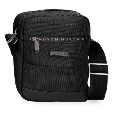Pánská crossbody taška Movem Buster Black 22 cm – 2 komory