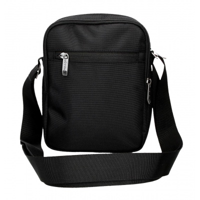 Pánska crossbody taška Movom Buster Black 22 cm – 2 komory