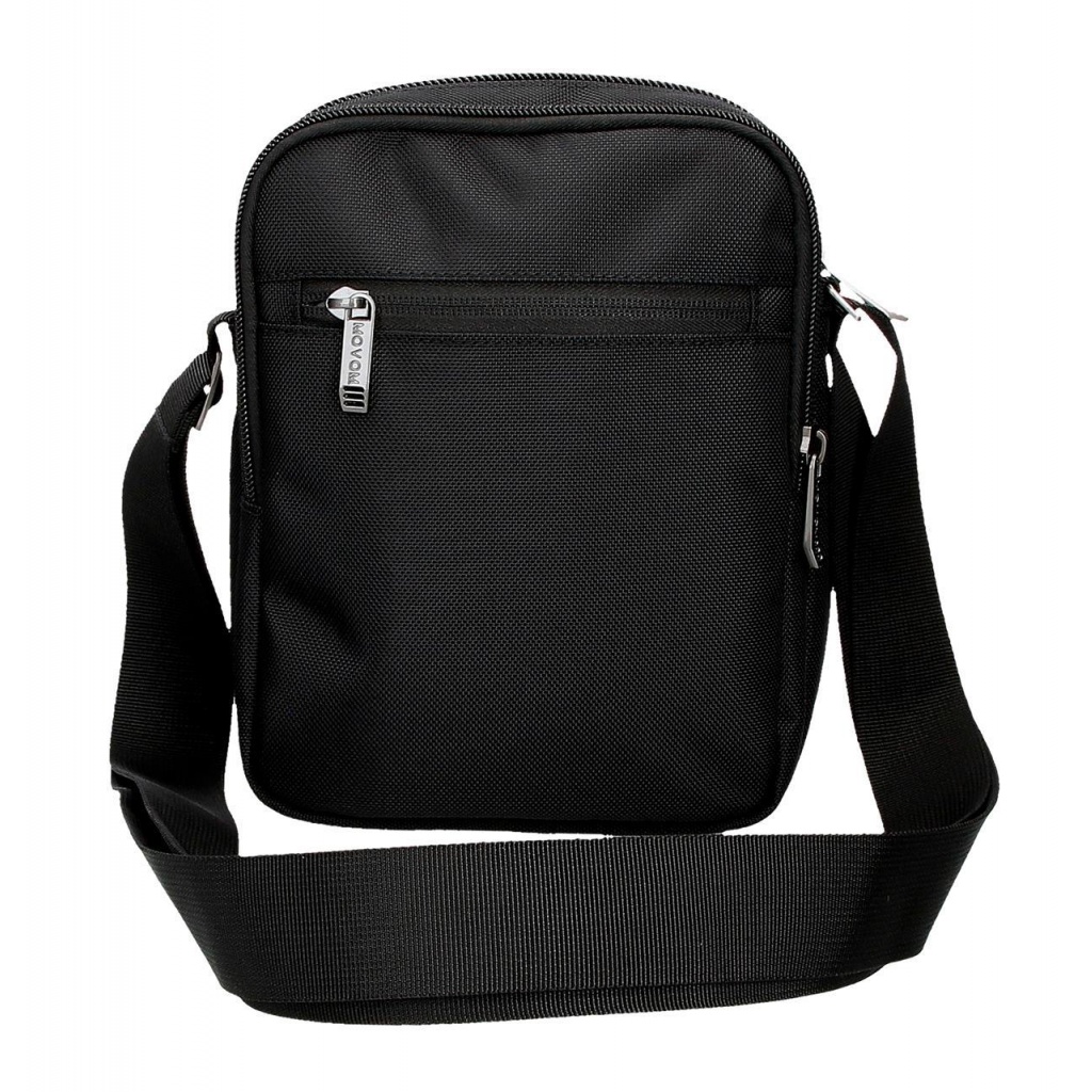 Pánská crossbody taška Movem Buster Black 22 cm – 2 komory