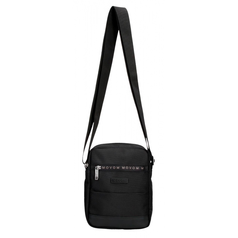 Pánská crossbody taška Movem Buster Black 22 cm – 2 komory