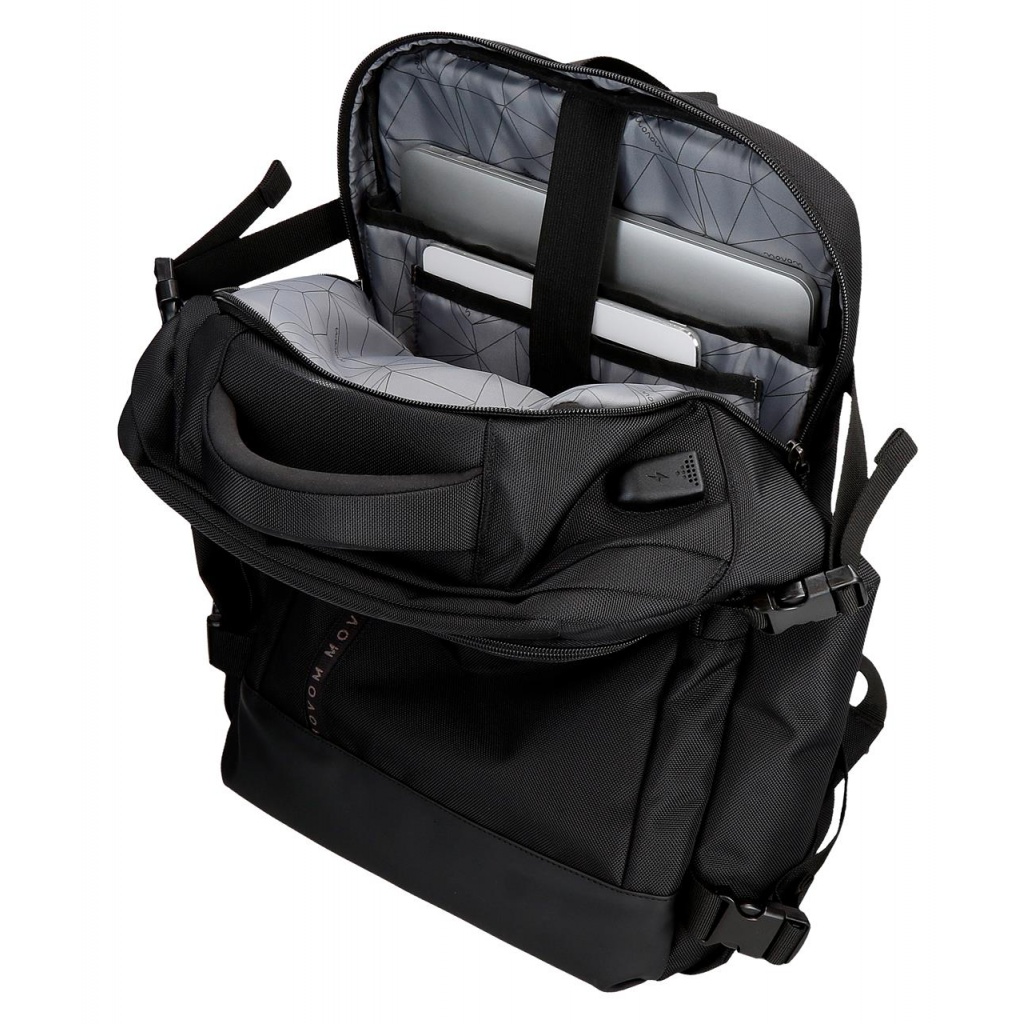 Cestovní batoh Movem Buster Black 44 cm – batoh na cestování