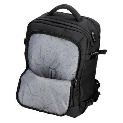 Cestovný batoh Movom Buster Black 44 cm – batoh na cestovanie