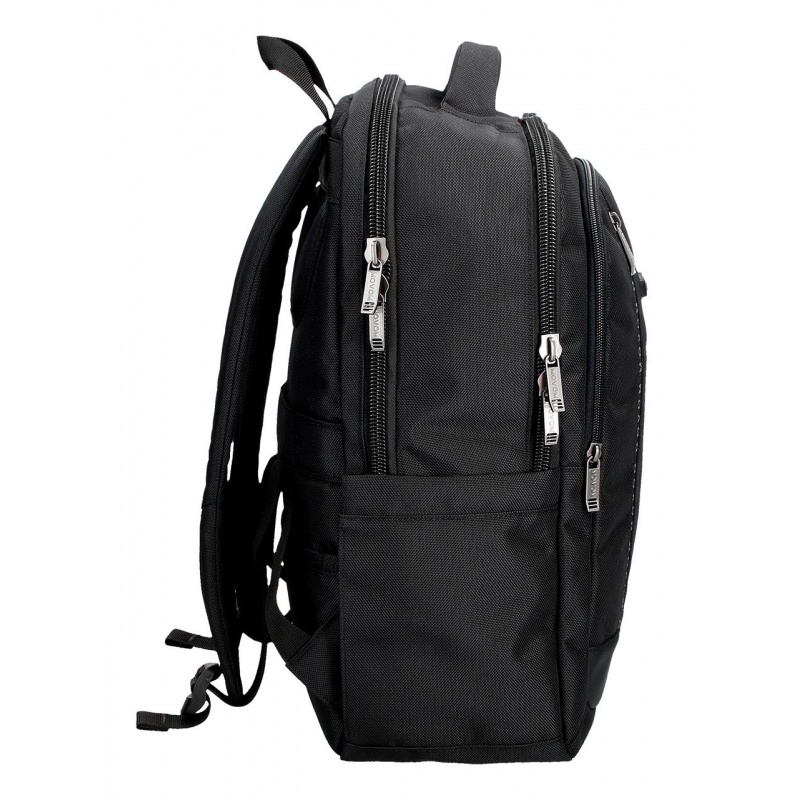 Cestovný batoh Movom Buster Black 44 cm – batoh s USB portom