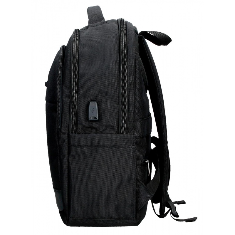 Cestovní batoh Movem Buster Black 44 cm – batoh s USB portem