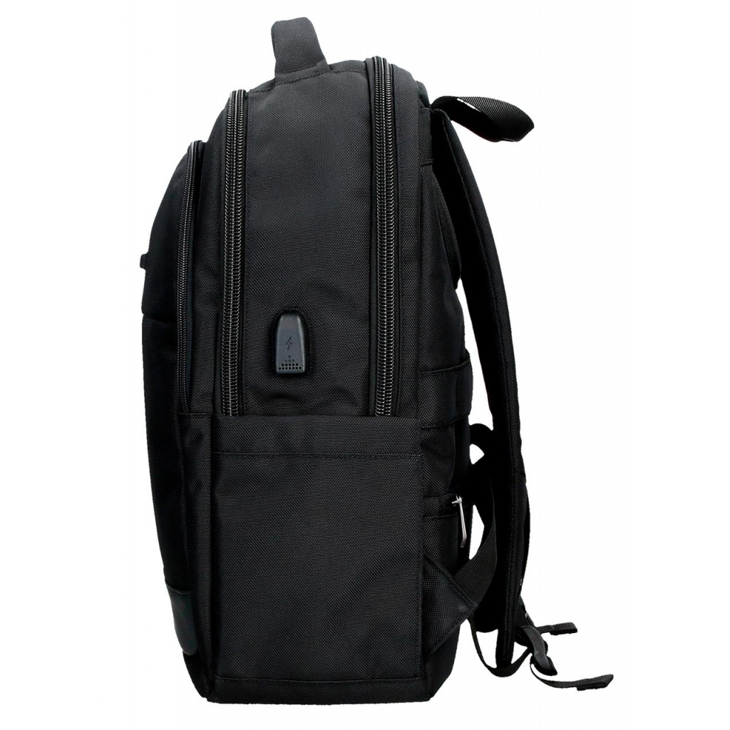 Cestovní batoh Movem Buster Black 44 cm – batoh s USB portem