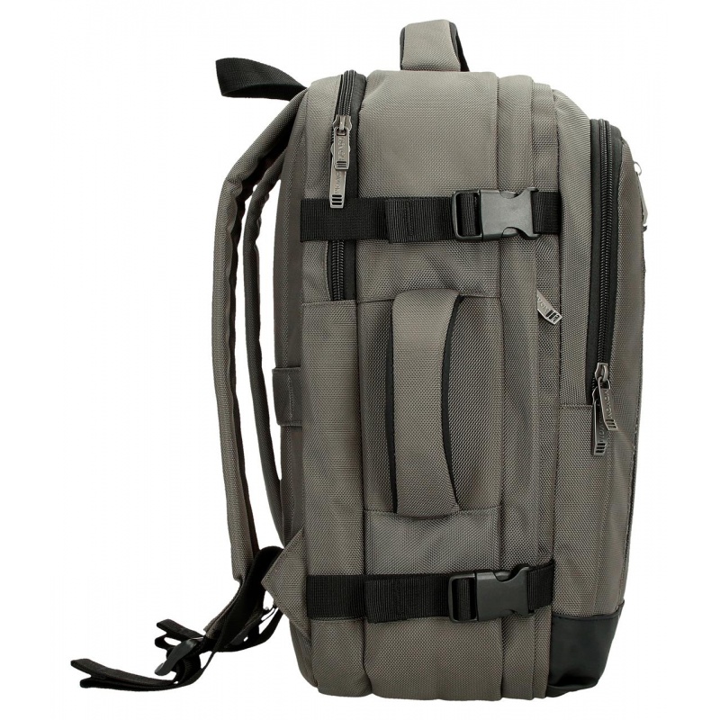 Cestovní batoh Movem Buster Grey 40 cm – batoh s USB portem