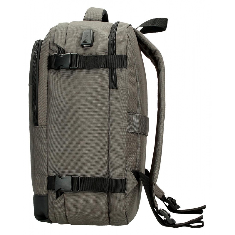 Cestovný batoh Movom Buster Grey 40 cm – batoh s USB portom