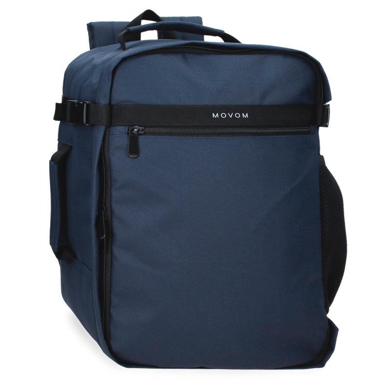 Příruční batoh Movem Foster Navy Blue 40 cm – cestovní batoh do letadla