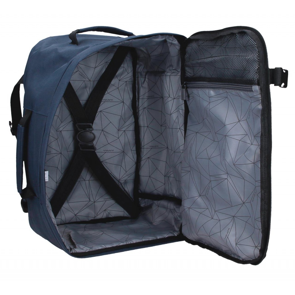 Příruční batoh Movem Foster Navy Blue 40 cm – cestovní batoh do letadla