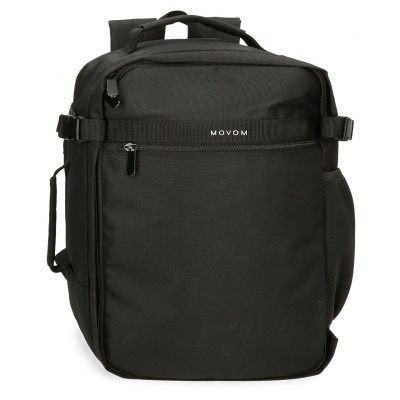 Príručný batoh Movom Foster Black 40 cm – cestovný batoh do lietadla