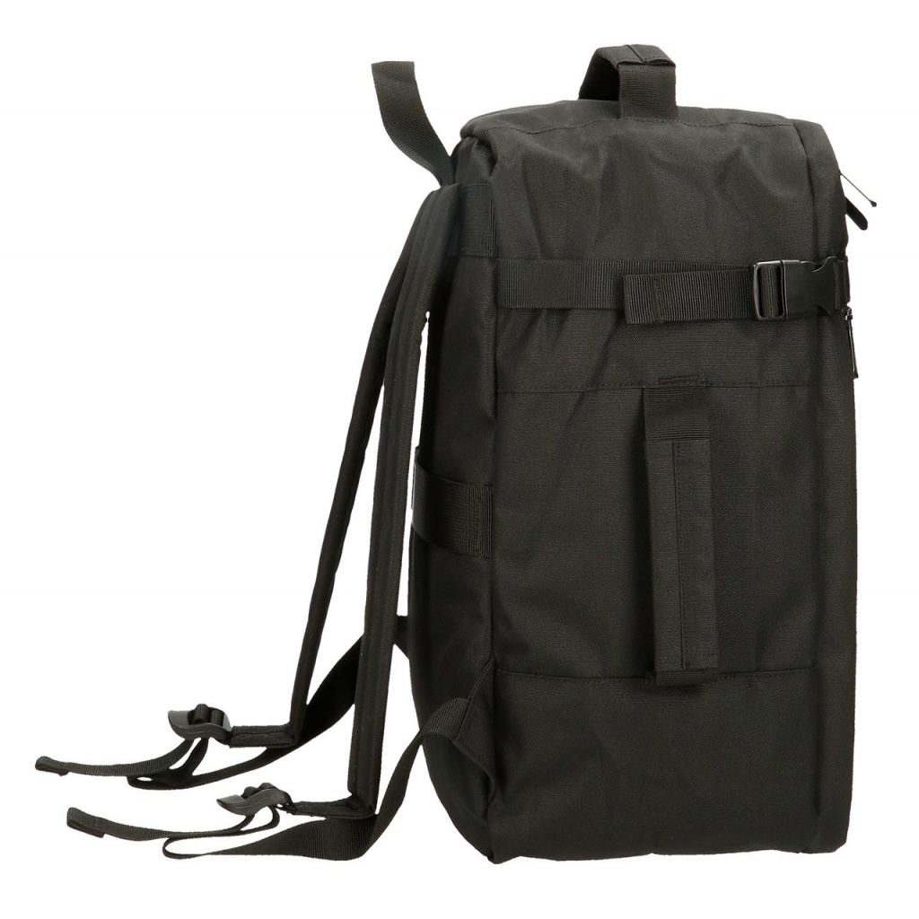 Príručný batoh Movom Foster Black 40 cm – cestovný batoh do lietadla