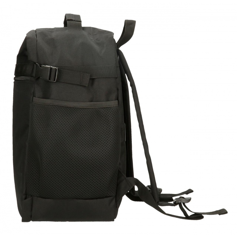 Príručný batoh Movom Foster Black 40 cm – cestovný batoh do lietadla