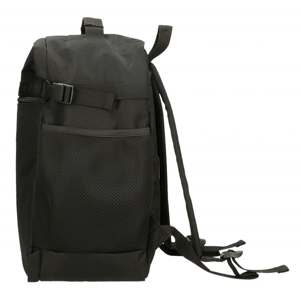 Príručný batoh Movom Foster Black 40 cm – cestovný batoh do lietadla