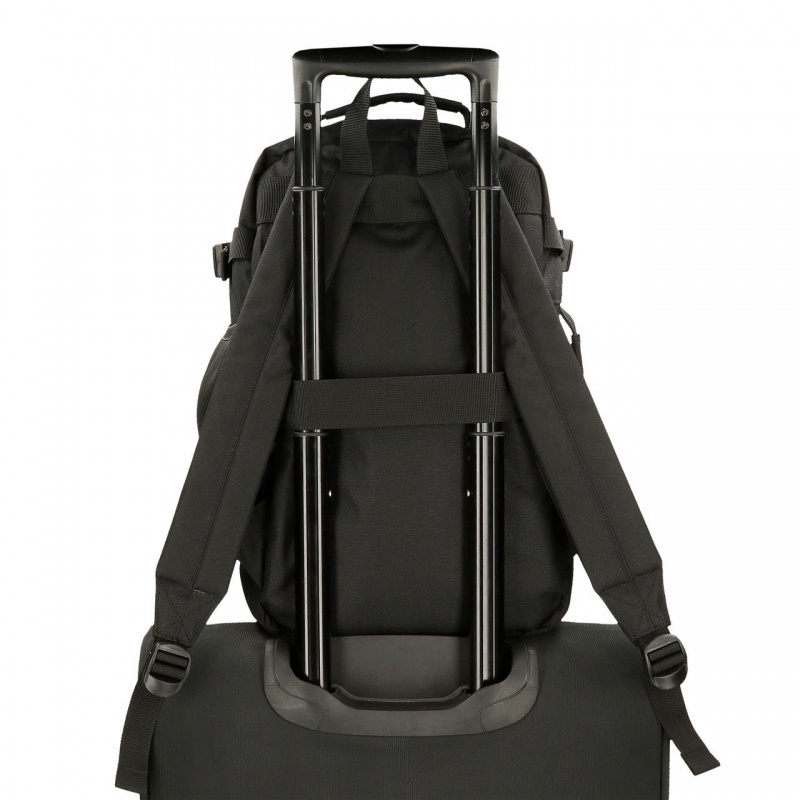 Príručný batoh Movom Foster Black 40 cm – cestovný batoh do lietadla