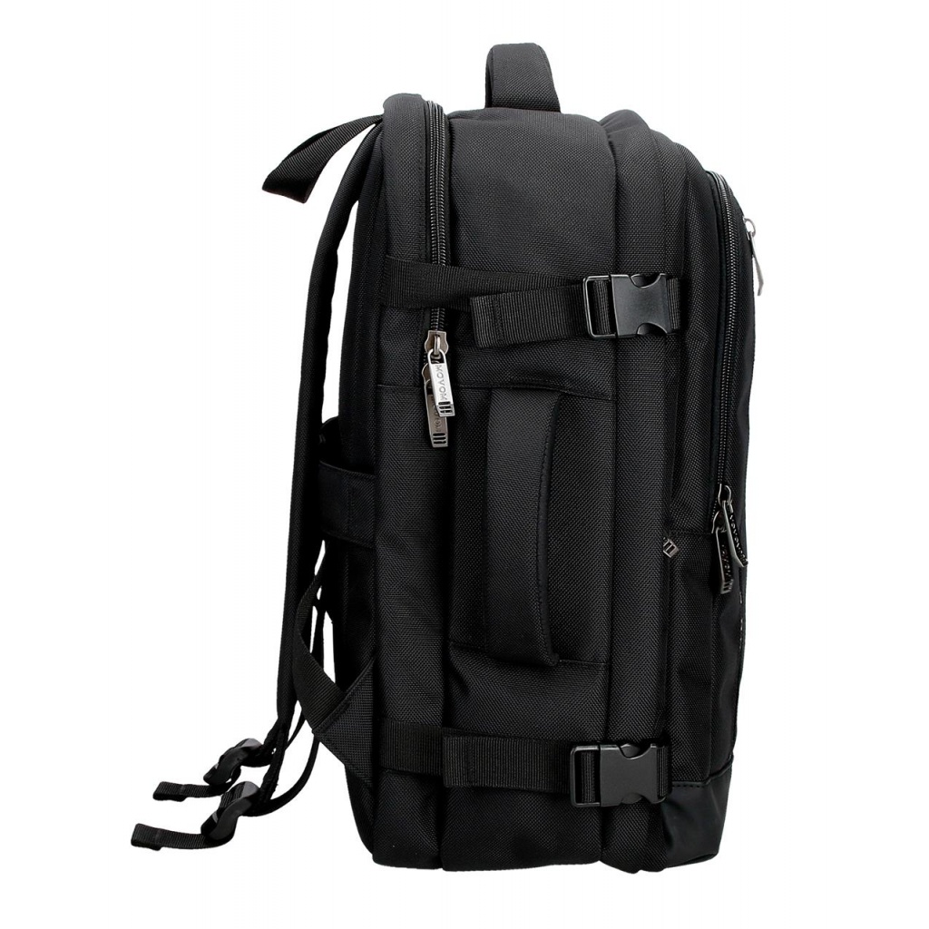 Cestovný batoh Movom Buster Black 40 cm – batoh s USB portom