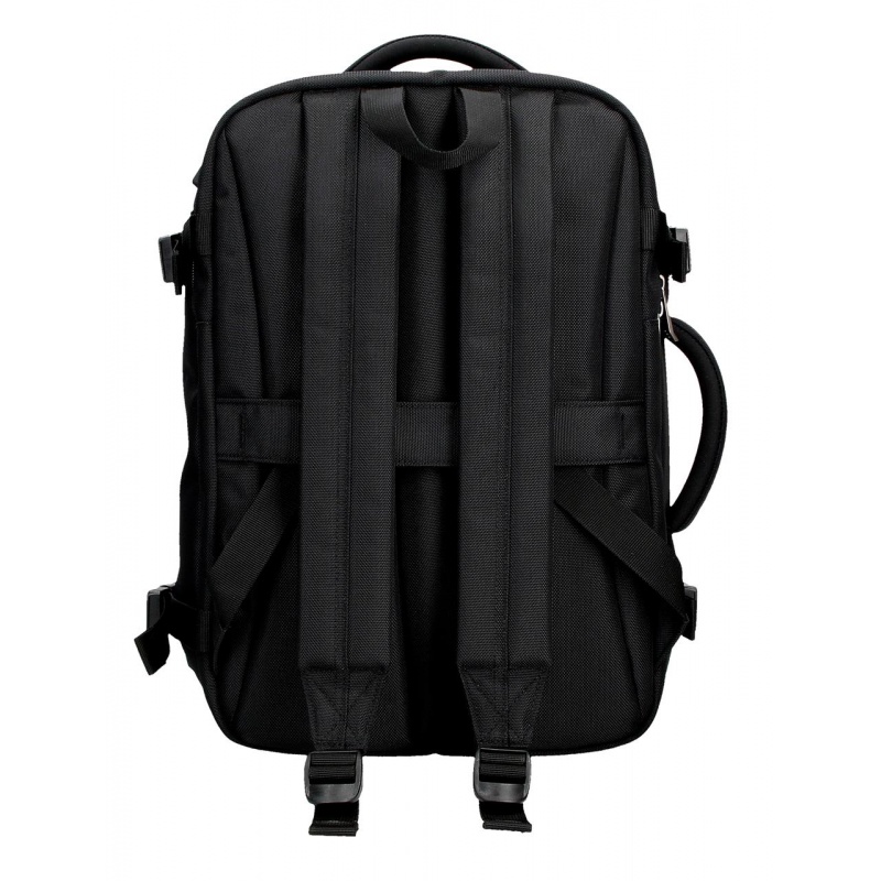 Cestovný batoh Movom Buster Black 40 cm – batoh s USB portom