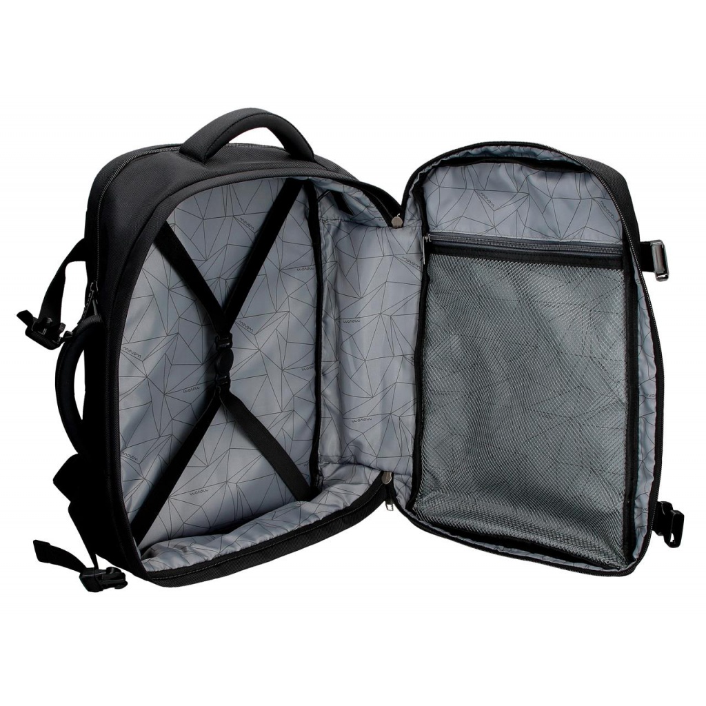 Cestovný batoh Movom Buster Black 40 cm – batoh s USB portom