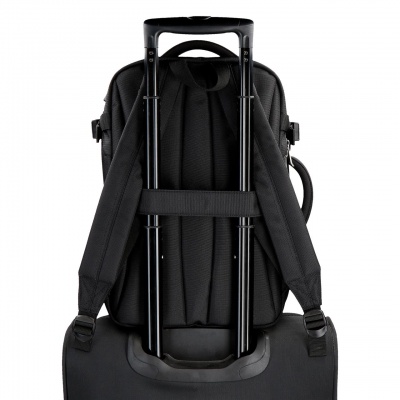 Cestovný batoh na notebook 40 cm – Movom Buster Black, 15,6", USB, 5342821