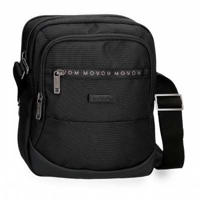 Pánská crossbody taška Movem Buster Black 27 cm – 2 komory