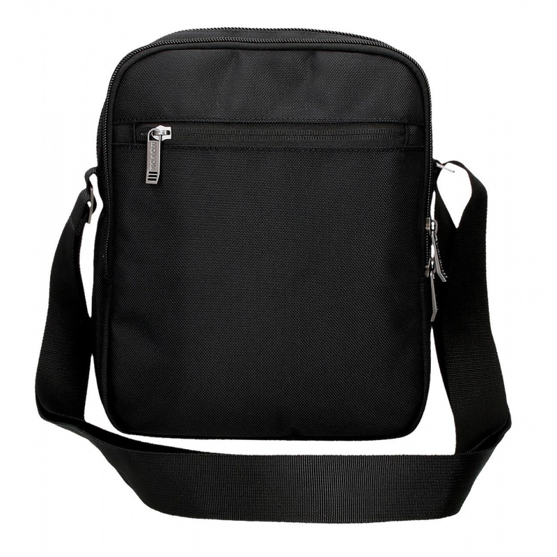 Pánska crossbody taška Movom Buster Black 27 cm – 2 komory
