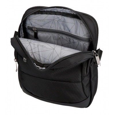Pánská crossbody taška Movem Buster Black 27 cm – 2 komory