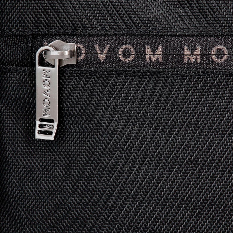 Pánská crossbody taška Movem Buster Black 27 cm – 2 komory