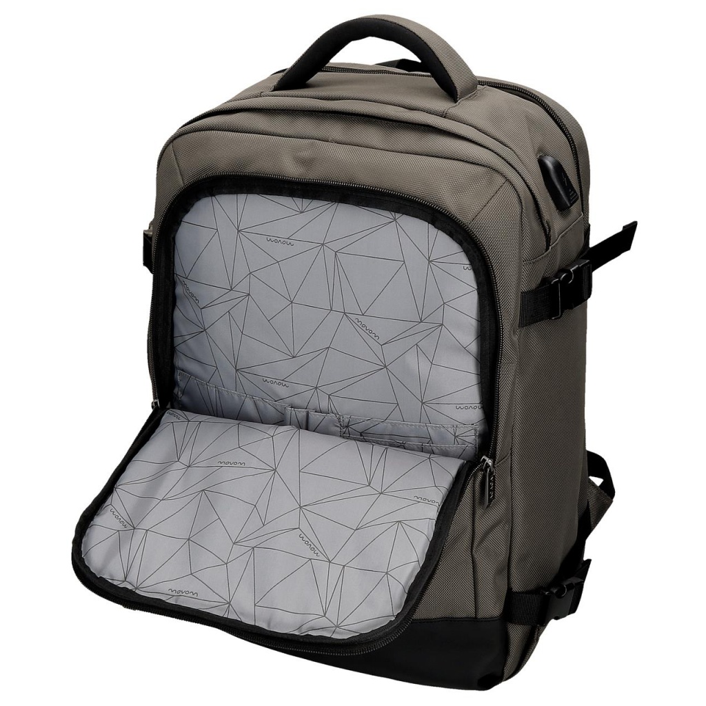 Cestovní batoh Movem Buster Grey 44 cm – batoh na cestování