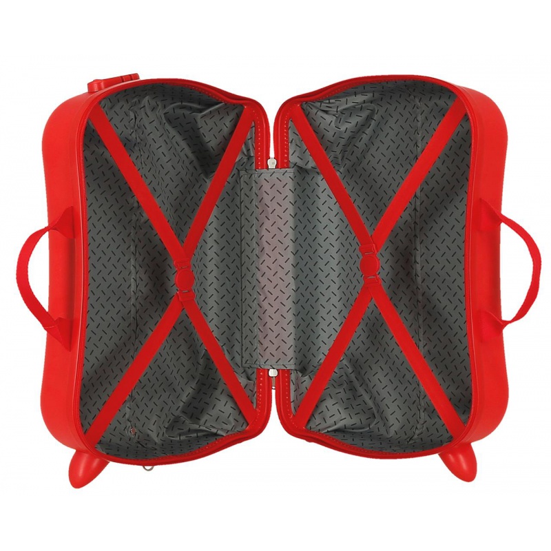 Dětský kufr na kolečkách Cars Lightning McQueen – odrážedlo 50 cm