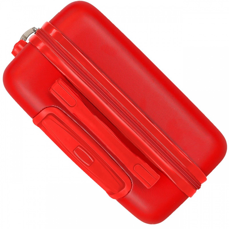 Detský kufor Disney Cars Lightning McQueen 55 cm – príručný kufor 4 kolieska