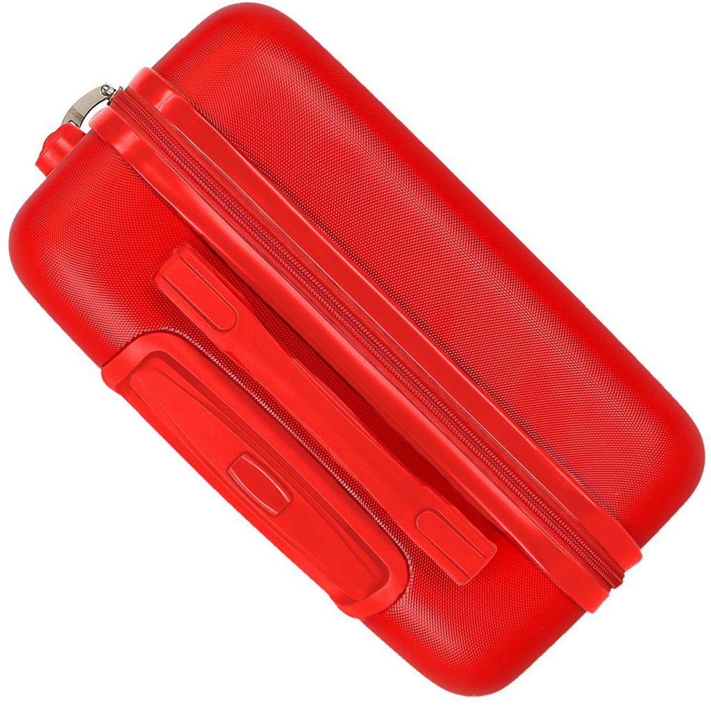 Dětský kufr Disney Cars Lightning McQueen 55 cm – příruční kufr 4 kolečka