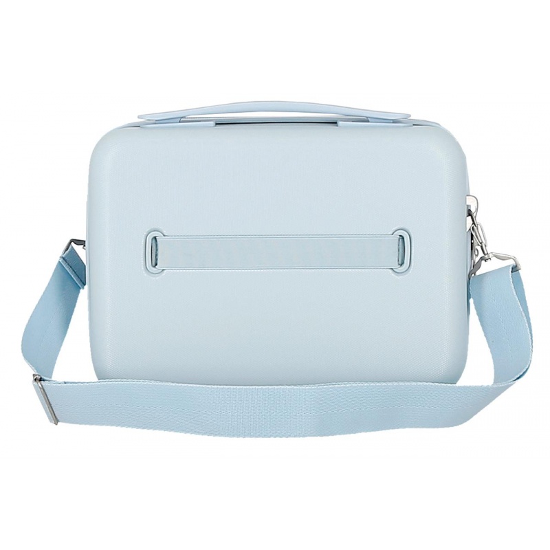 Kosmetický kufřík Movem Best Wishes Blue – cestovní kosmetická taška ABS