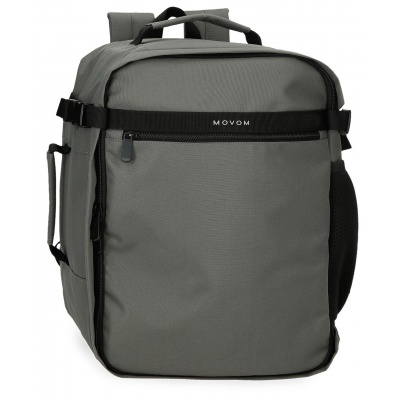 Príručný batoh Movom Foster Khaki 40 cm – cestovný batoh do lietadla
