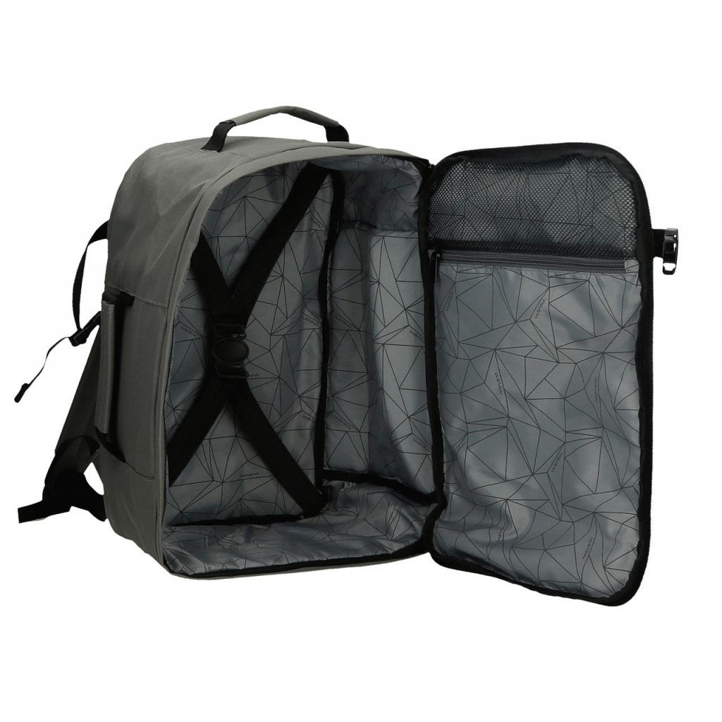 Příruční batoh Movem Foster Khaki 40 cm – cestovní batoh do letadla