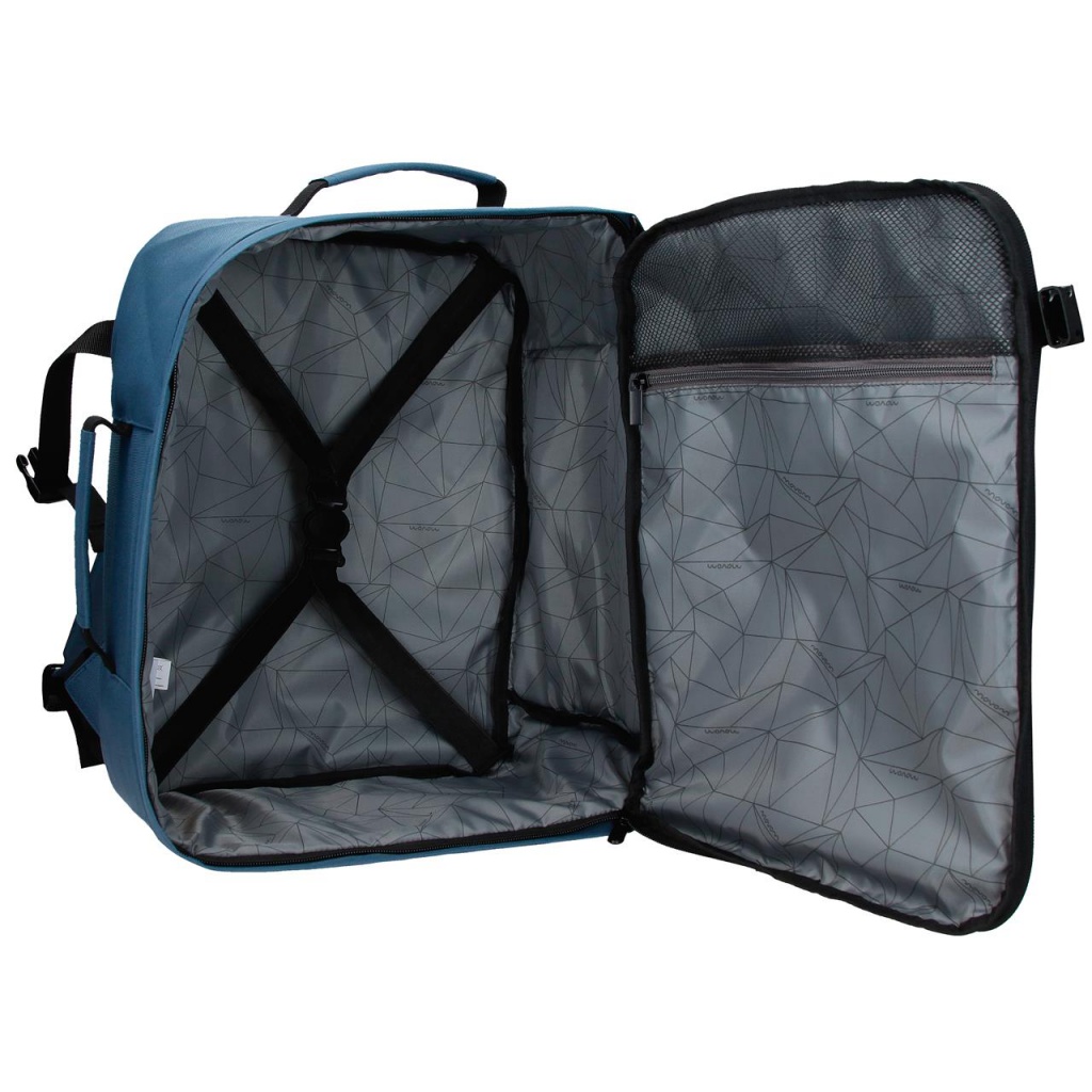 Příruční batoh Movem Foster Denim 40 cm – cestovní batoh do letadla