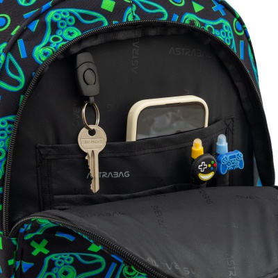 Školský batoh AstraBAG GAME ON AB300 42×30×19 cm