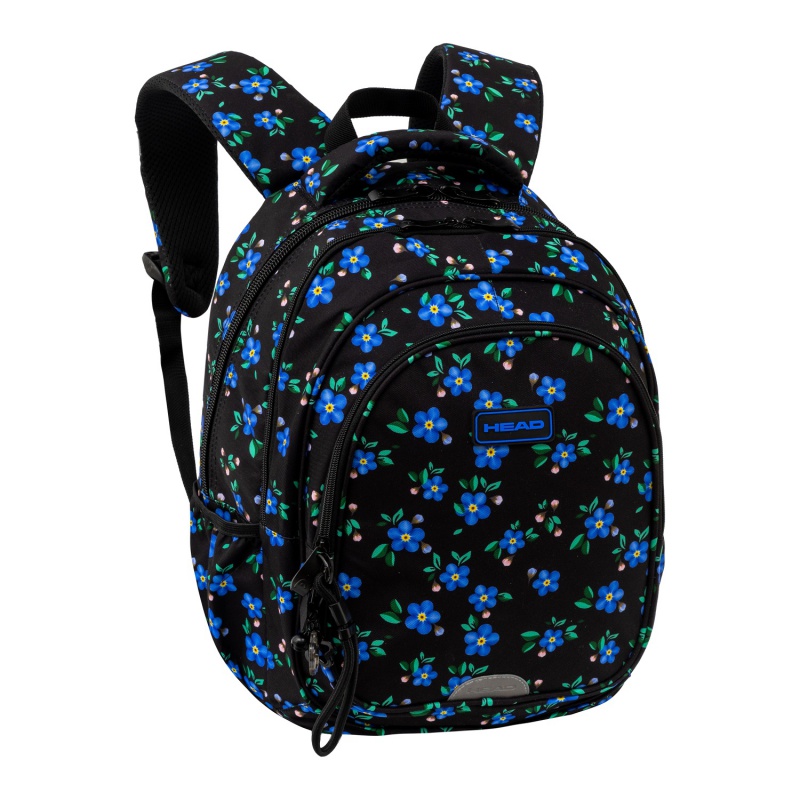 Školský batoh HEAD BLUE FLOWERS AY300 45×30×19 cm