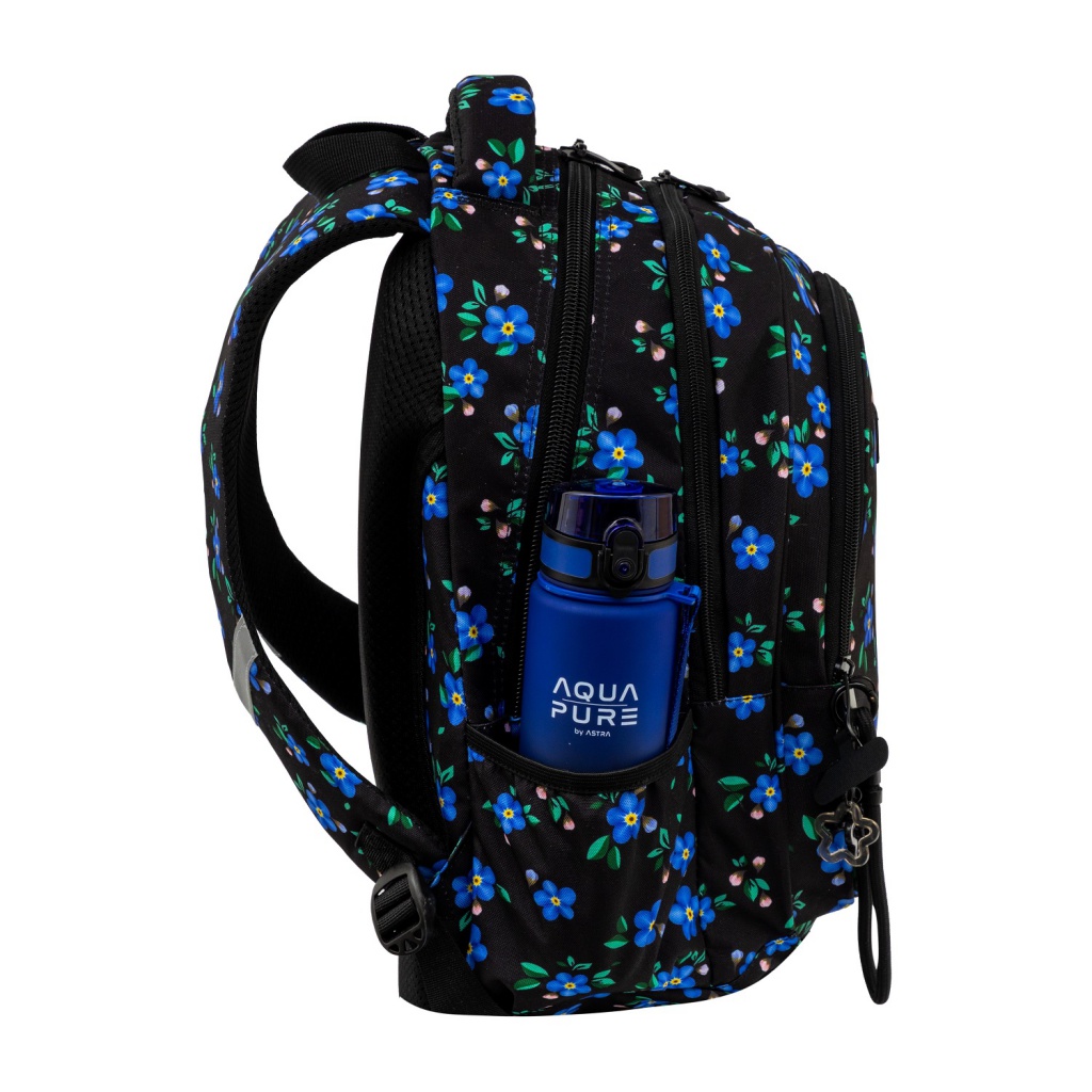 Školský batoh HEAD BLUE FLOWERS AY300 45×30×19 cm