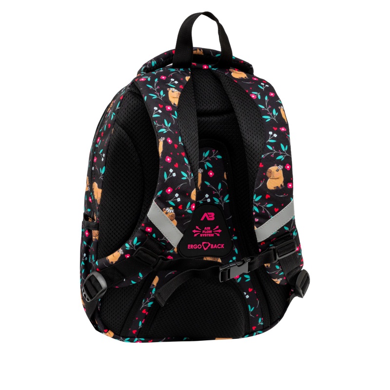 Školský batoh ASTRABAG FLOWER CAPY AB330