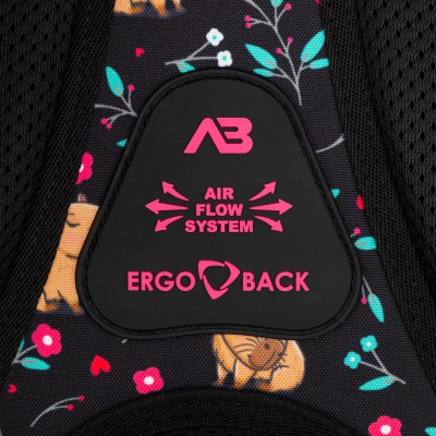 Školní batoh ASTRABAG FLOWER CAPY AB330