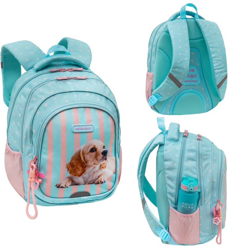 Školský batoh AstraBAG PUPPY LINE AB300 42×30×19 cm