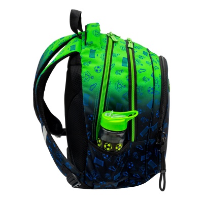 Školský batoh AstraBAG OMBRE FOOTBALL AB300 42×30×19 cm