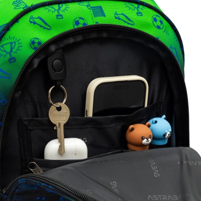 Školní batoh AstraBAG OMBRE FOOTBALL AB300 42×30×19 cm