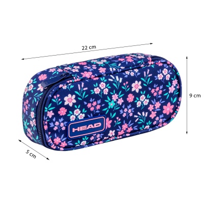 Penál HEAD FLOWER FIELD AC6 22×9×5 cm