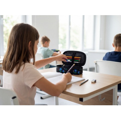 Peračník HEAD BLUE FLOWERS AC6 22×9×5 cm