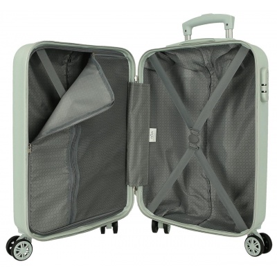 Příruční kufr Roll Road Spring 55×38×20 cm zelený